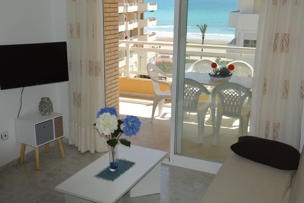 Apartamento Centrico En La Playa Con Piscina. Peñíscola Buitenkant foto