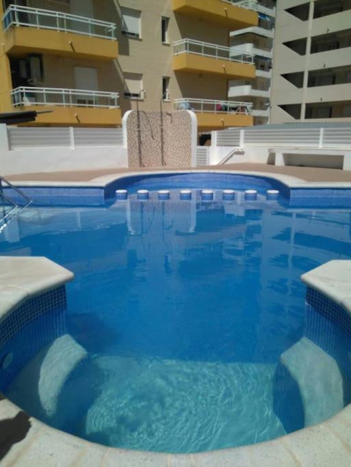 Apartamento Centrico En La Playa Con Piscina. Peñíscola Buitenkant foto