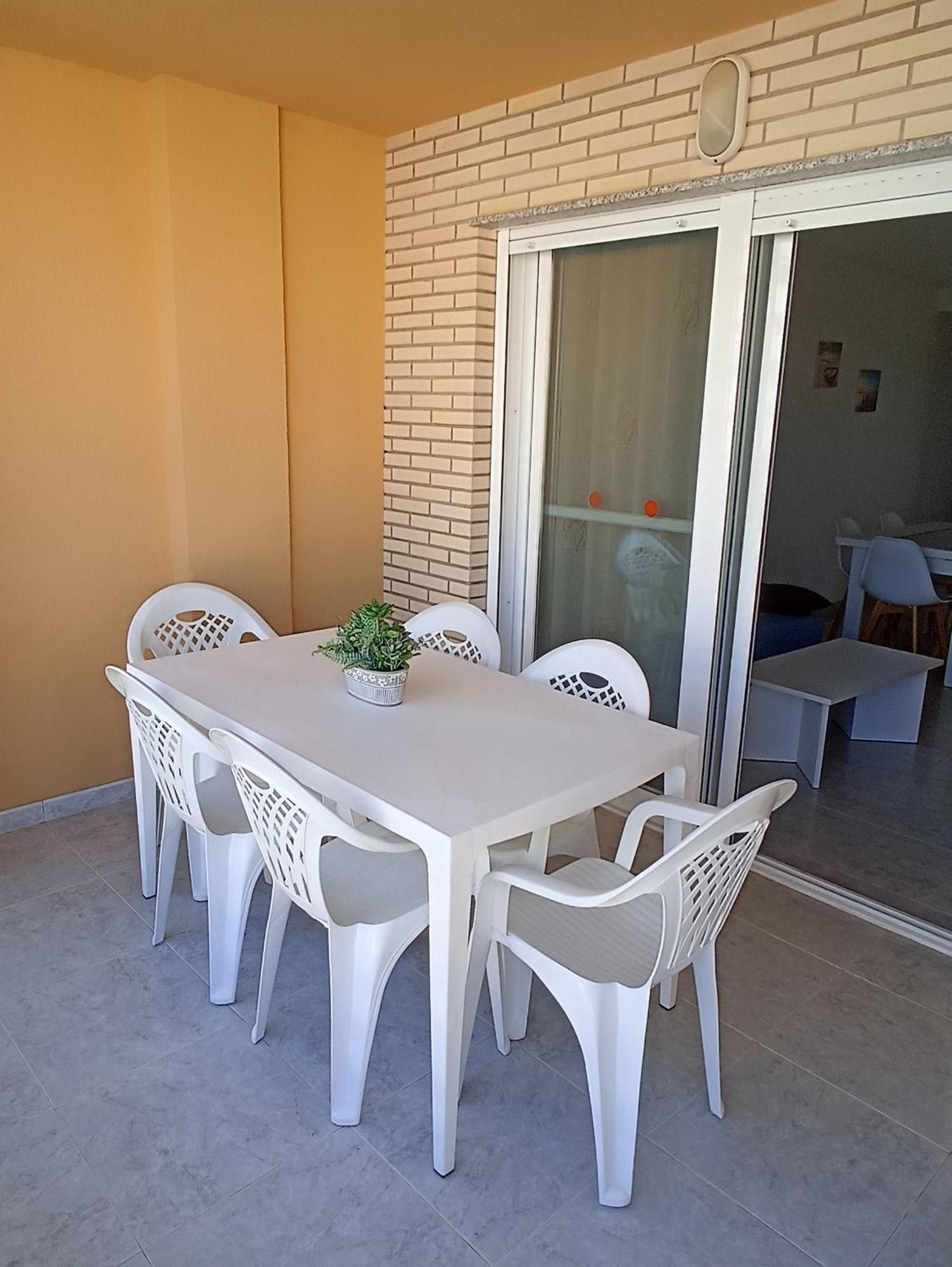 Apartamento Centrico En La Playa Con Piscina. Peñíscola Buitenkant foto